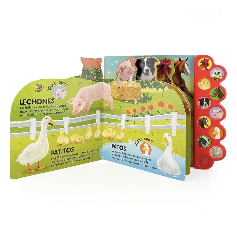 SONORO - 10 SONIDOS DE LA GRANJA. ¡CUAC! ¡MUU! ¡OINC! - 5