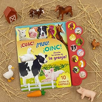 SONORO - 10 SONIDOS DE LA GRANJA. ¡CUAC! ¡MUU! ¡OINC! - 6