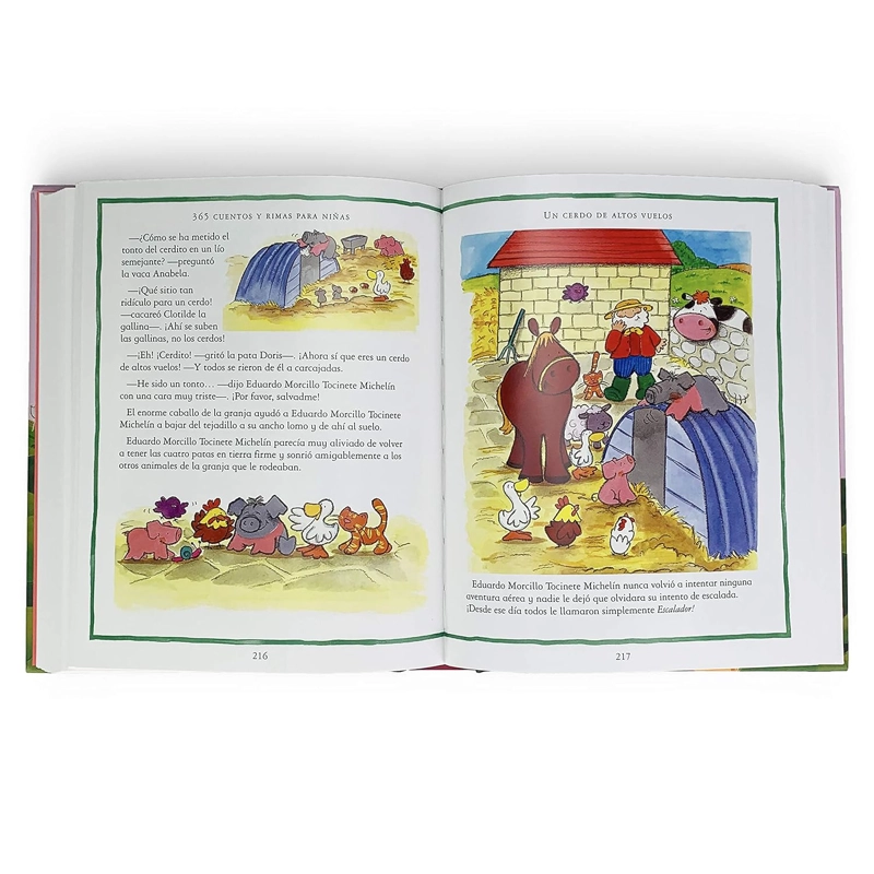 LIBRO 365 CUENTOS Y RIMAS PARA NIÑAS - CUENTOS Y RIMAS - 2