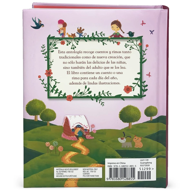 LIBRO 365 CUENTOS Y RIMAS PARA NIÑAS - CUENTOS Y RIMAS - 3