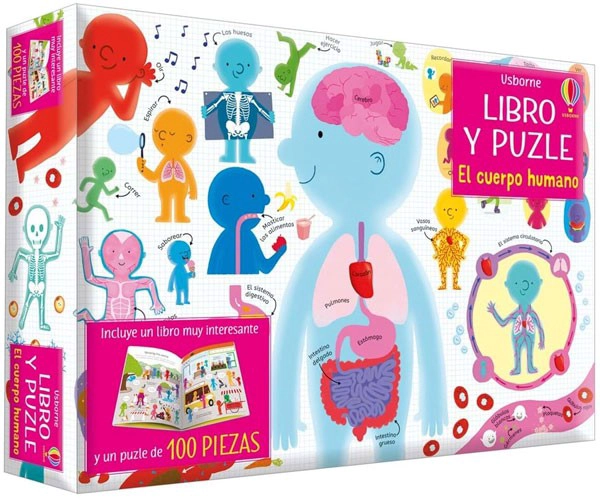 LIBRO Y PUZZLE - EL CUERPO HUMANO - 3
