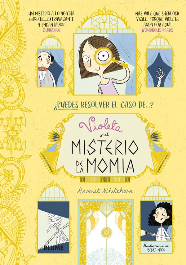LIBRO VIOLETA Y EL MISTERIO DE LA MOMIA - HARRIET WHITEHORN - 1