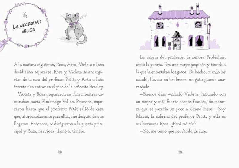 LIBRO VIOLETA Y EL MISTERIO DE LA MOMIA - HARRIET WHITEHORN - 3