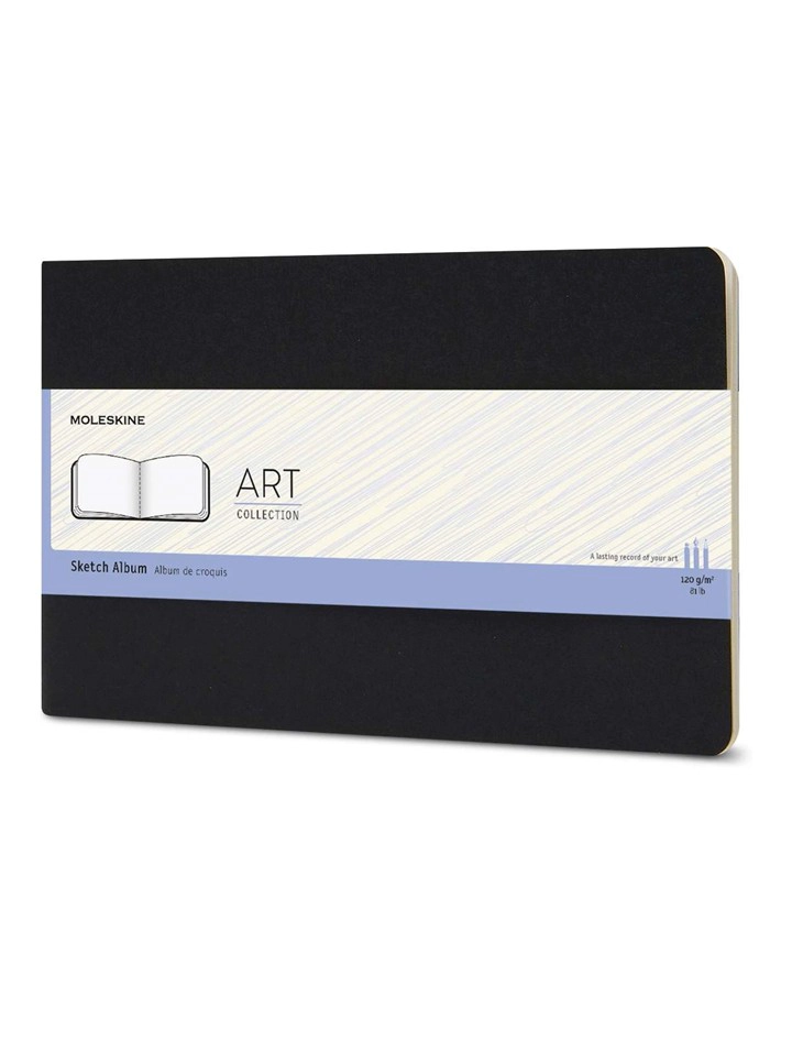MOLESKINE ALBUM DE DIBUJO / GRANDE / NEGRO / TAPA BLANDA - 1