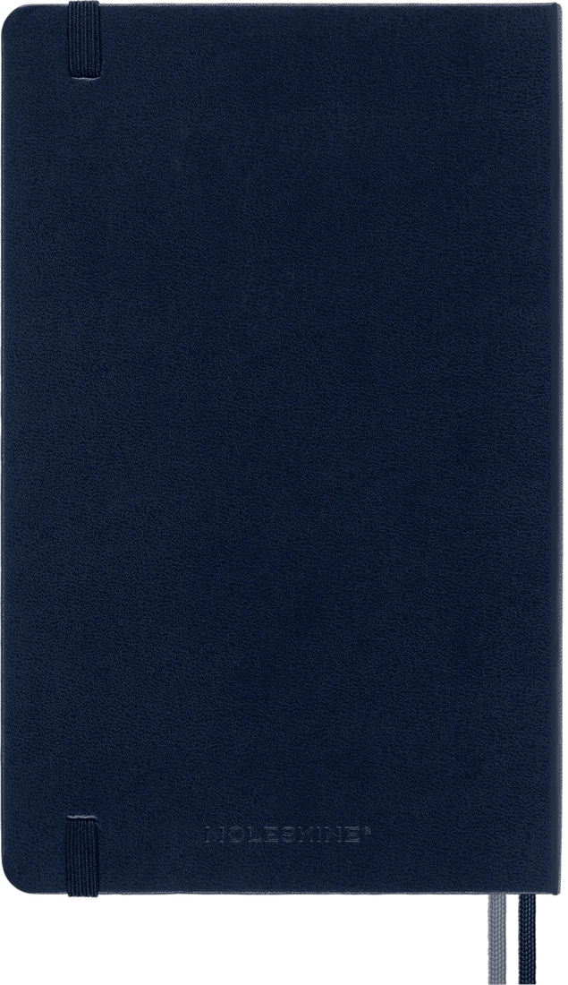 MOLESKINE CUADERNO CLASICO EXPANDED / GRANDE / AZUL / LISA - 4