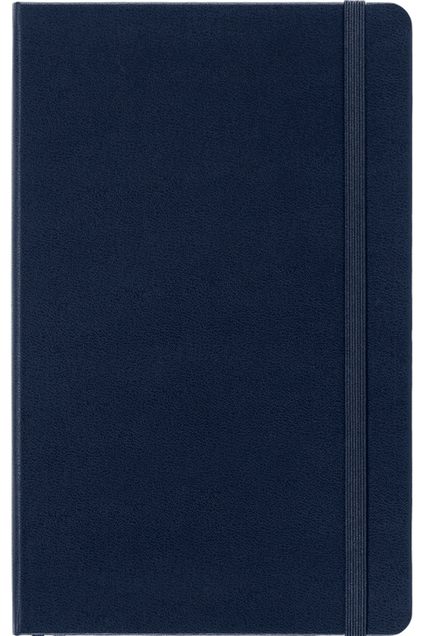 MOLESKINE CUADERNO CLASICO EXPANDED / GRANDE / AZUL / LISA - 6