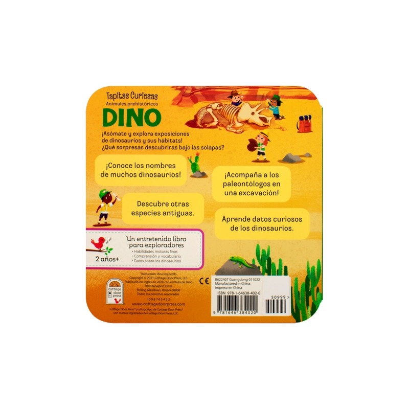 LIBRO DINO. ANIMALES PREHISTÓRICOS - JAYE GARNETT - 3
