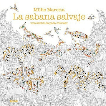 LIBRO LA SABANA SALVAJE. UNA AVENTURA PARA COLOREAR - MILLIE MAROTTA - 5