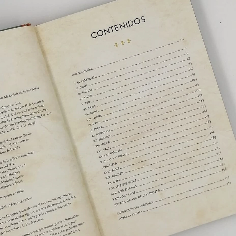 LIBRO LEYENDAS DE LA MITOLOGIA NORDICA H. A. GUERBER - 2