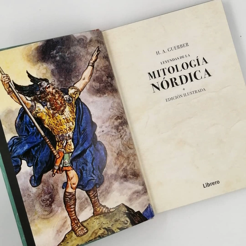 LIBRO LEYENDAS DE LA MITOLOGIA NORDICA H. A. GUERBER - 3