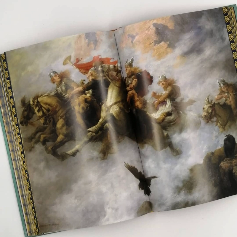 LIBRO LEYENDAS DE LA MITOLOGIA NORDICA H. A. GUERBER - 4