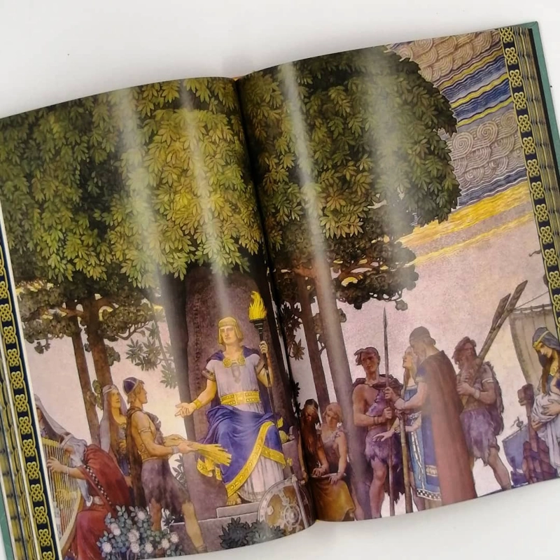 LIBRO LEYENDAS DE LA MITOLOGIA NORDICA H. A. GUERBER - 5