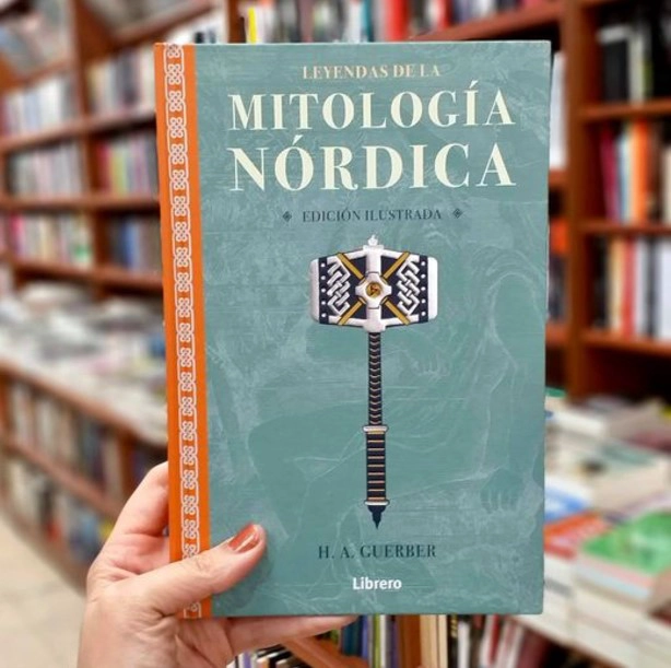 LIBRO LEYENDAS DE LA MITOLOGIA NORDICA H. A. GUERBER - 6
