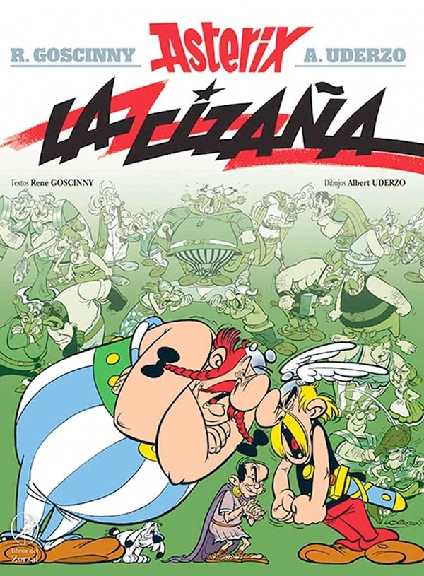 LIBRO ASTERIX 15 LA CIZAÑA - RENÉ GOSCINNY - 1