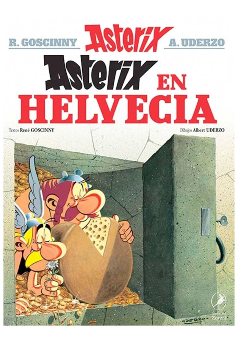LIBRO ASTERIX 16 EN HELVECIA - RENÉ GOSCINNY - 1