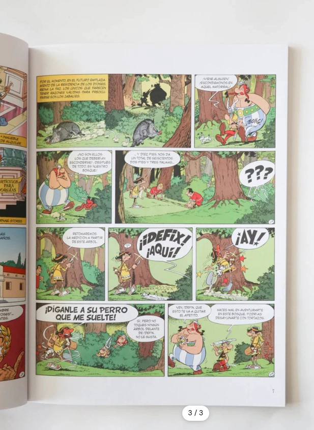 LIBRO ASTERIX 17 LA RESIDENCIA DE LOS DIOSES - RENÉ GOSCINNY - 2