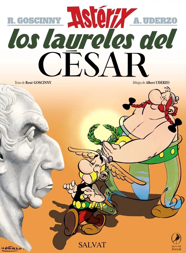 LIBRO ASTERIX 18 LOS LAURELES DEL CÉSAR - RENÉ GOSCINNY - 1