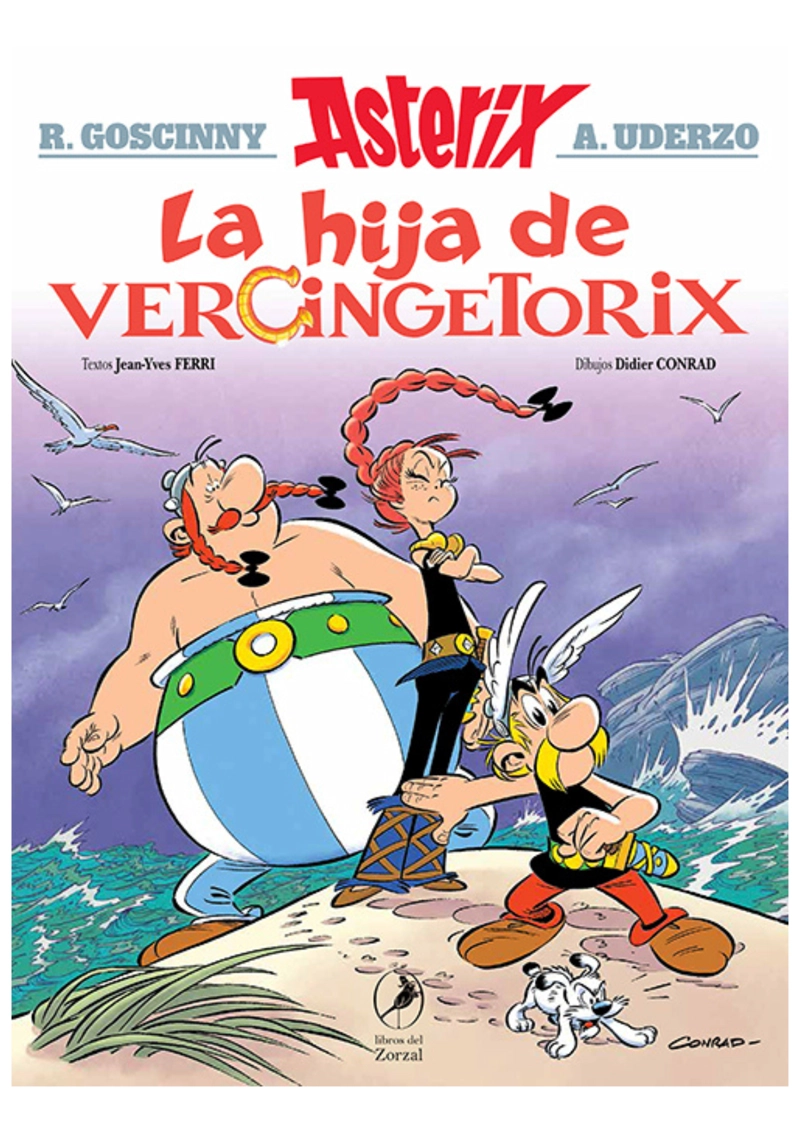 LIBRO ASTERIX 38 LA HIJA DE VERCINGETORIX - RENÉ GOSCINNY - 1