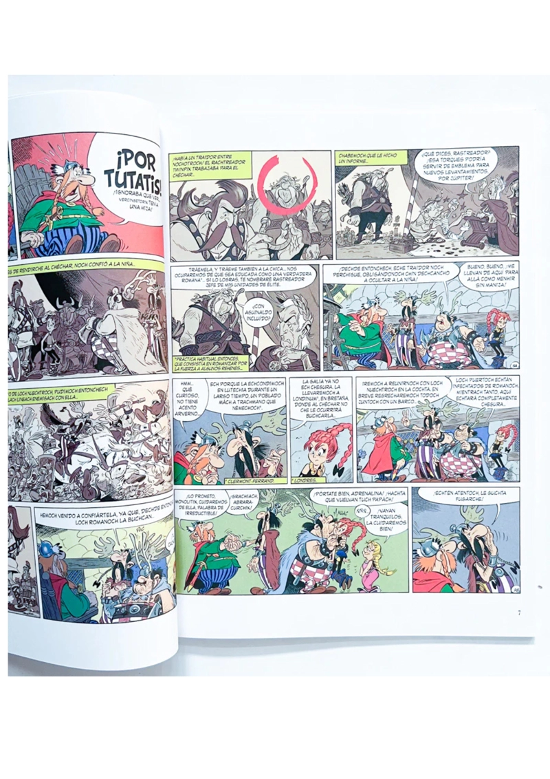 LIBRO ASTERIX 38 LA HIJA DE VERCINGETORIX - RENÉ GOSCINNY - 2