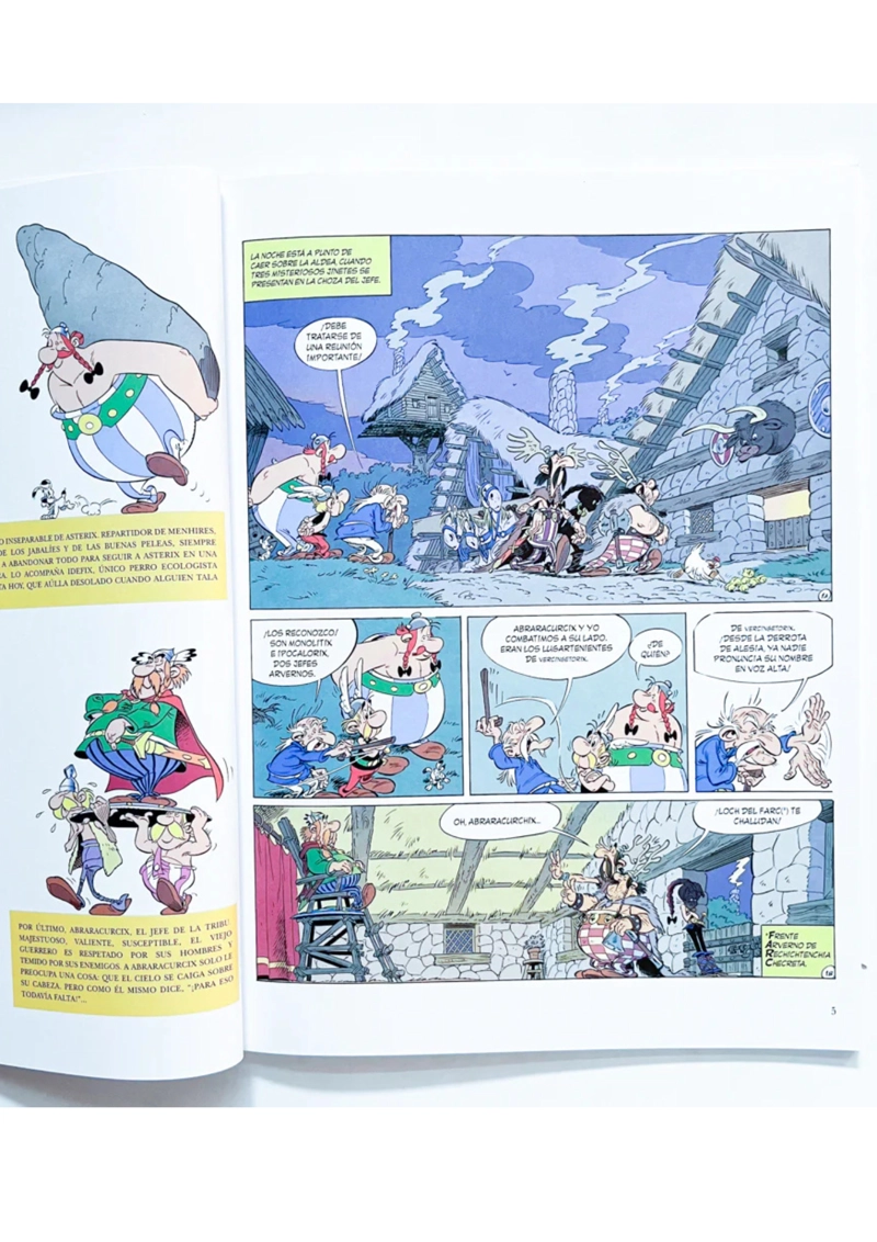 LIBRO ASTERIX 38 LA HIJA DE VERCINGETORIX - RENÉ GOSCINNY - 3
