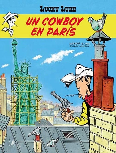 LIBRO LUCKY LUKE 13 UN COWBOY EN PARÍS - RENÉ GOSCINNY - 4