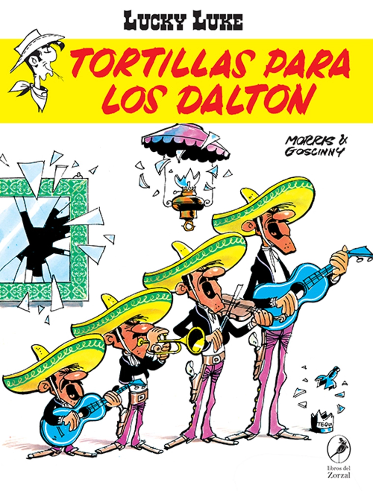 LIBRO LUCKY LUKE 16 TORTILLAS PARA LOS DALTON - RENÉ GOSCINNY - 1