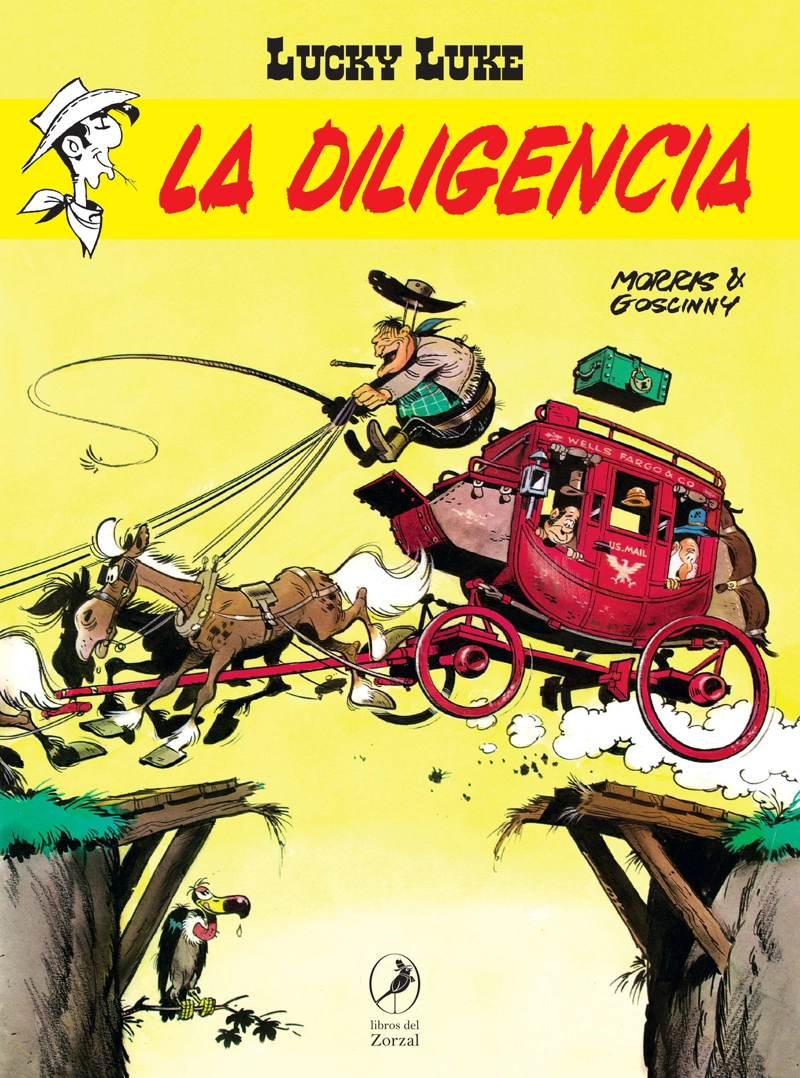 LIBRO LUCKY LUKE 19 LA DILIGENCIA - RENÉ GOSCINNY - 5