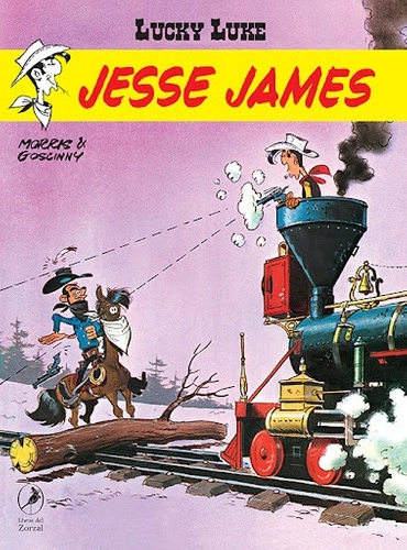LIBRO LUCKY LUKE 20 JESSE JAMES - RENÉ GOSCINNY - 1