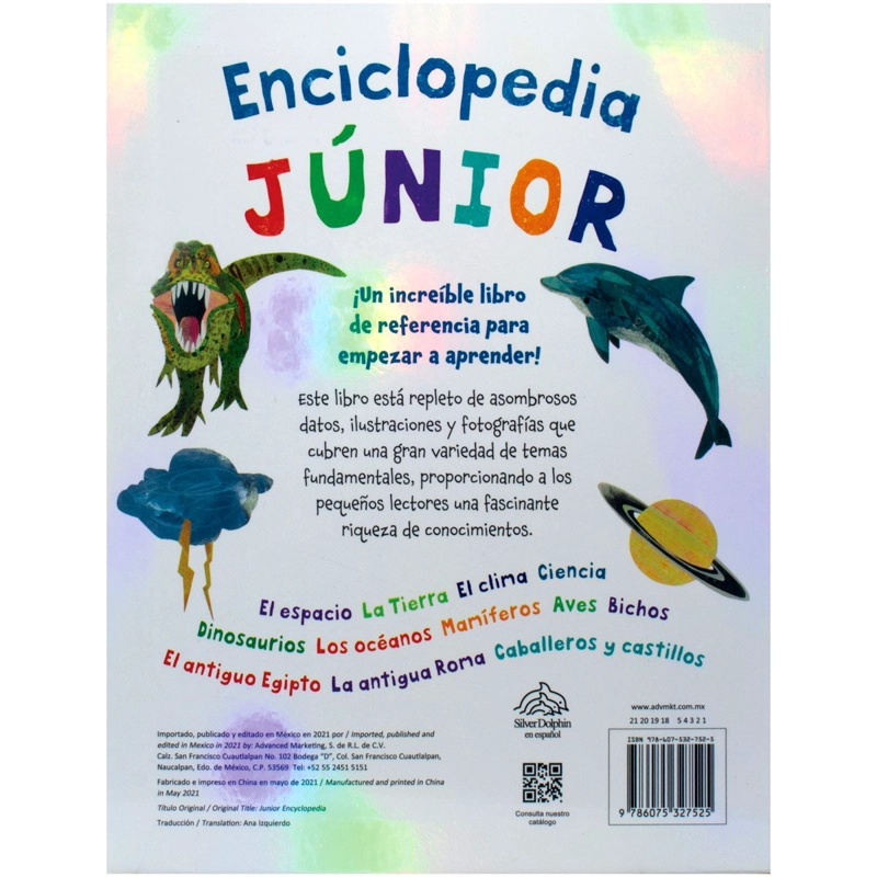 LIBRO 384 PAG - ENCICLOPEDIA JUNIOR - VV.AA - 2