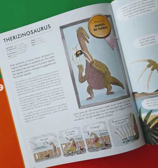LIBRO LOS DINOSAURIOS PREMIADOS SON - BARBARA TAYLOR - 2