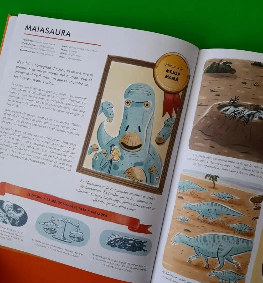 LIBRO LOS DINOSAURIOS PREMIADOS SON - BARBARA TAYLOR - 3