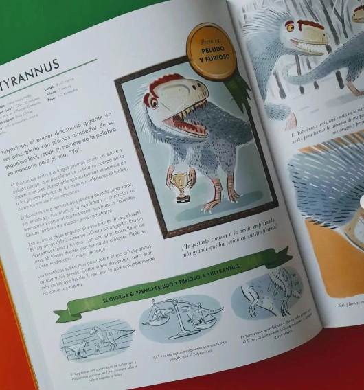 LIBRO LOS DINOSAURIOS PREMIADOS SON - BARBARA TAYLOR - 4