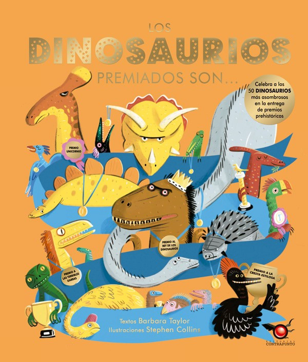 LIBRO LOS DINOSAURIOS PREMIADOS SON - BARBARA TAYLOR - 7