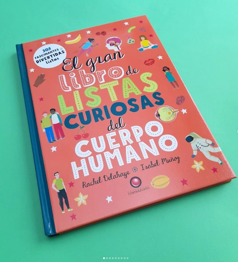 LIBRO EL GRAN LIBRO DE LISTAS CURIOSAS DEL CUERPO HUMANO - RACHEL DELAHAYE - 5