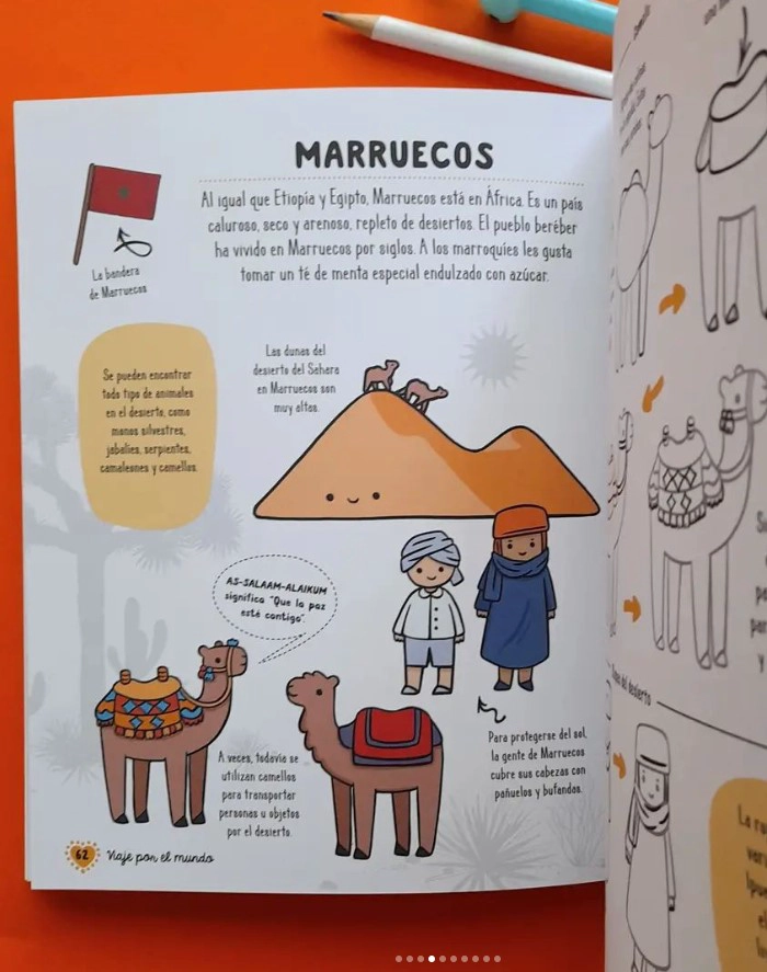 LIBRO COMO DIBUJAR COSAS LINDAS. LUGARES DEL MUNDO - ANGELA NGUYEN - 2