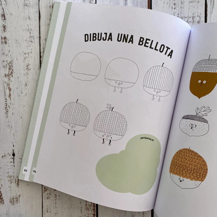 LIBRO DIBUJA 62 COSAS DE LA NATURALEZA Y HAZLAS LINDAS - HEEGYUM KIM - 2