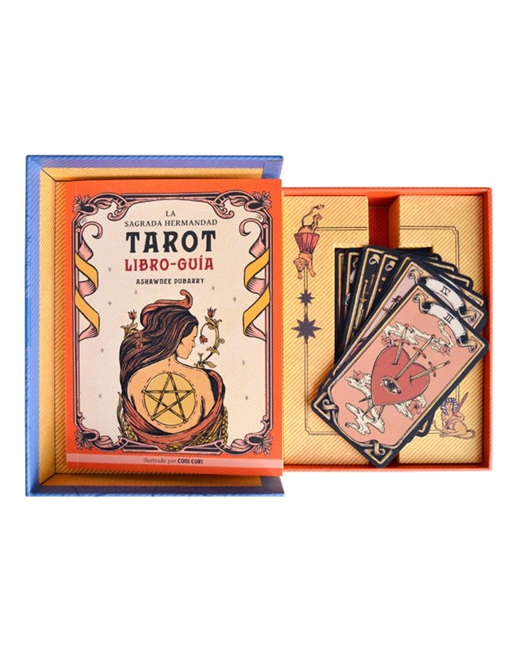 LIBRO TAROT. LA SAGRADA HERMANDAD - ASHAWNEE DUBARRY - 2