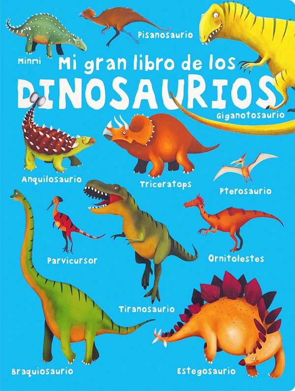 MI GRAN LIBRO DE LOS - DINOSAURIOS - SILVER DOLPHIN - 1