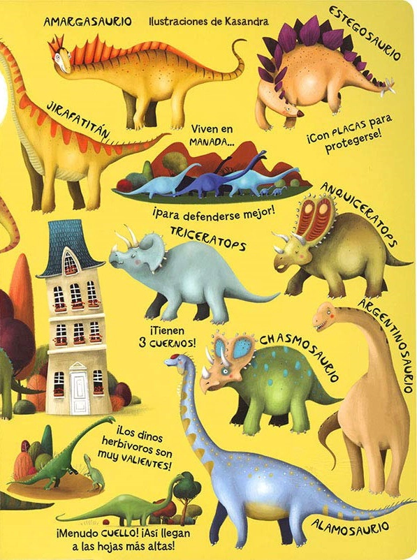 MI GRAN LIBRO DE LOS - DINOSAURIOS - SILVER DOLPHIN - 4