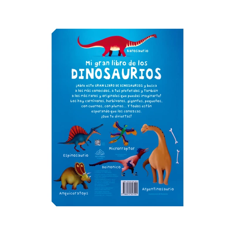 MI GRAN LIBRO DE LOS - DINOSAURIOS - SILVER DOLPHIN - 6