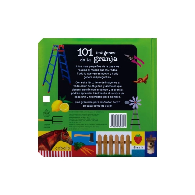 LIBRO 101 IMAGENES - DE LA GRANJA - SILVER DOLPHIN - 4