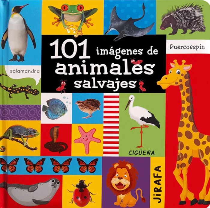 LIBRO 101 IMAGENES - DE ANIMALES SALVAJES - SILVER DOLPHIN - 1