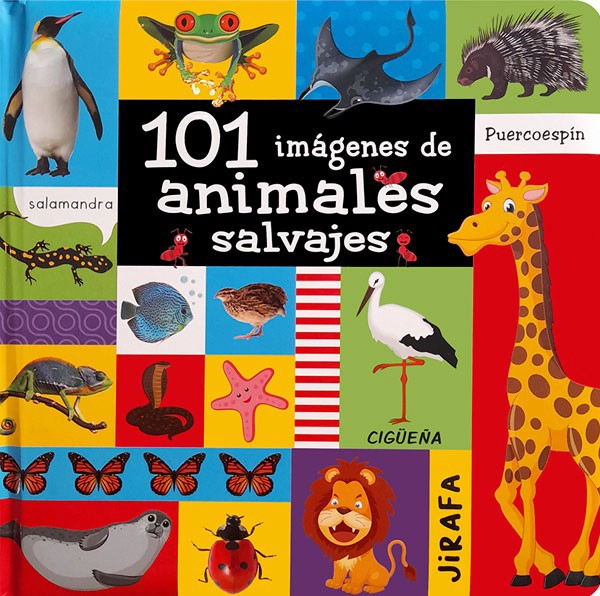 LIBRO 101 IMAGENES - DE ANIMALES SALVAJES - SILVER DOLPHIN - 3