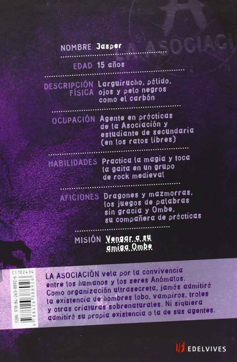 LIBRO LA ASOCIACION - EL LUGAR DONDE NO EXISTEN LAS PALABRAS - LA ASOCIACION - 2