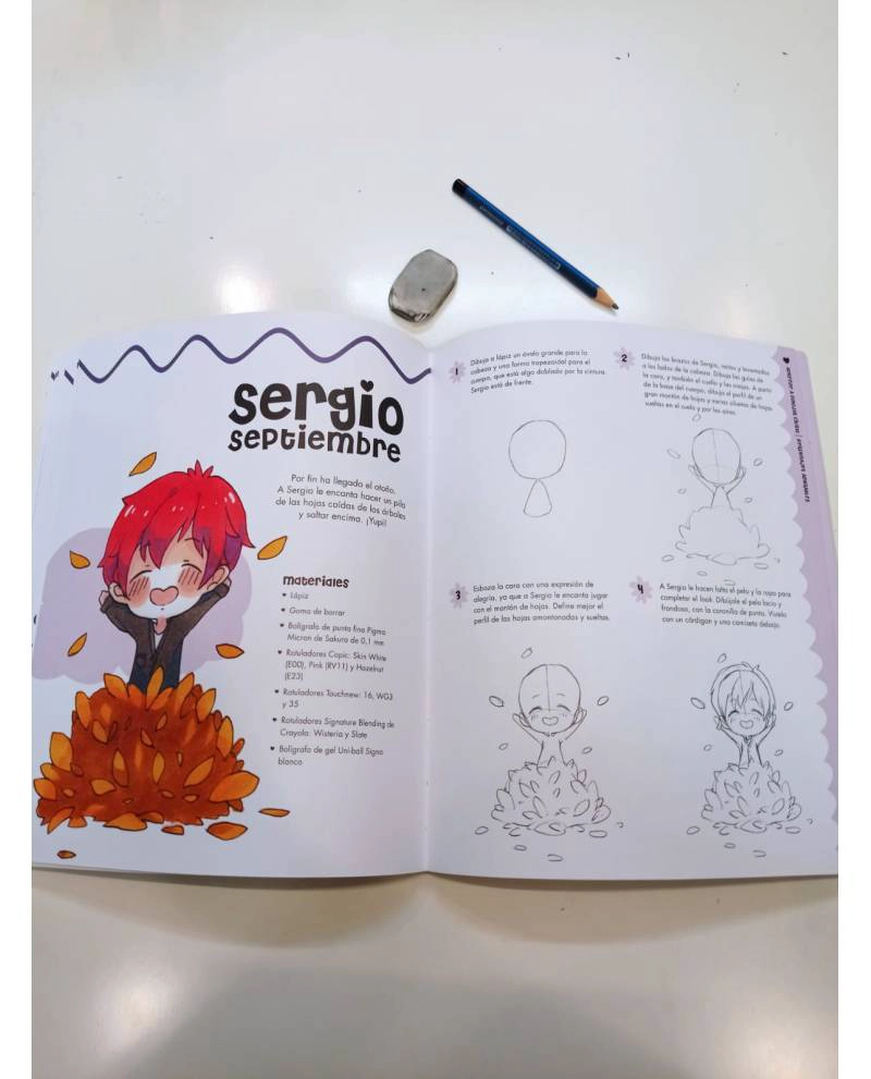 LIBRO APRENDE A DIBUJAR CHIBIS. CURSO COMPLETO - YOAI - 2