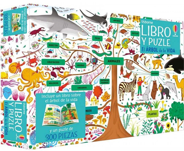 LIBRO Y PUZZLE - ARBOL DE LA VIDA (300 PIEZAS) - 5