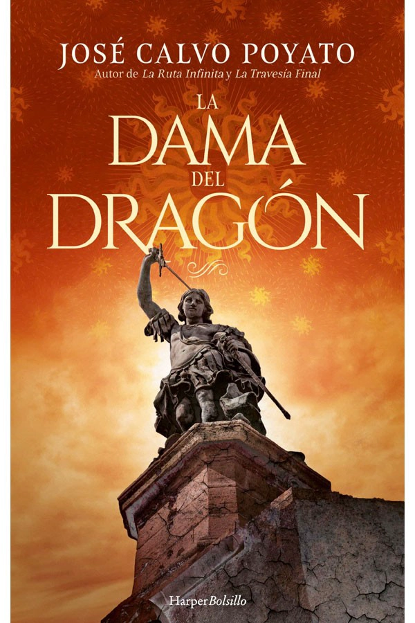 LIBRO LA DAMA DEL DRAGÓN - JOSE CALVO POYATO - 1