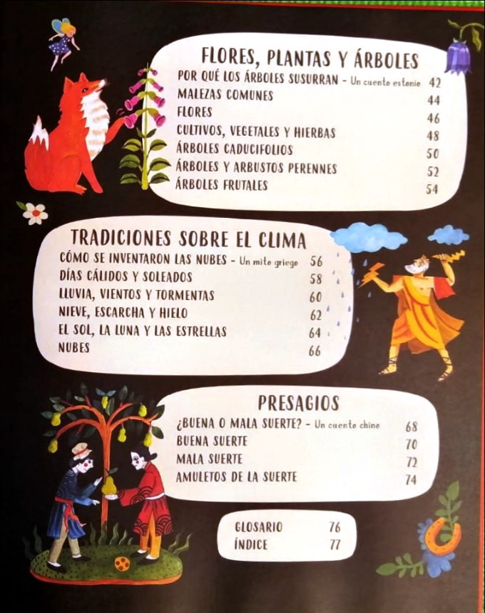 LIBRO MITOS Y LEYENDAS DE LA NATURALEZA - CLAIRE COCK-STARKEY - 3