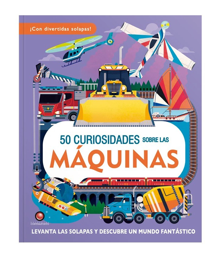 LIBRO 50 CURIOSIDADES SOBRE LAS MAQUINAS - WILLIAM PETTY - 1