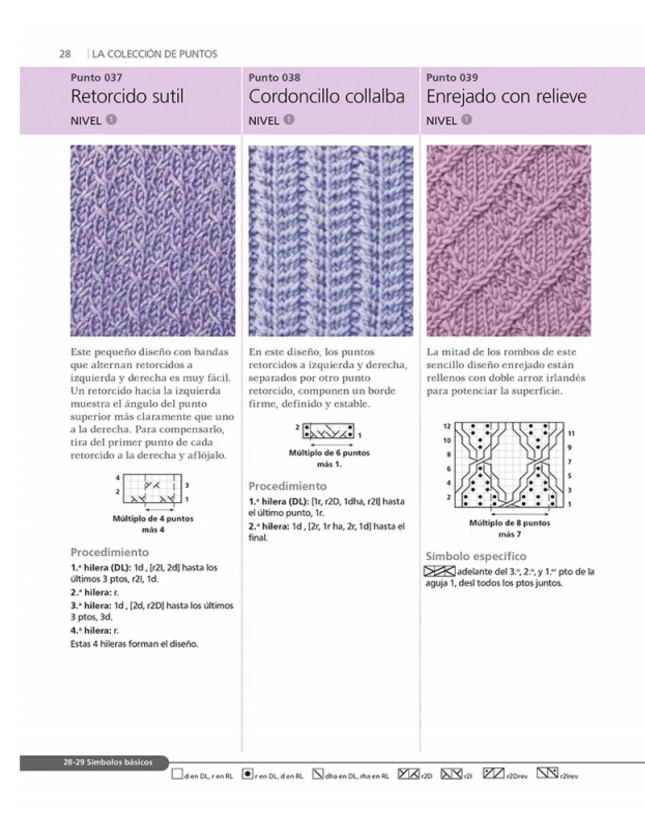 LIBRO COLECCION DE PUNTOS DE TEJIDO - LESLEY STANFIELD - 4